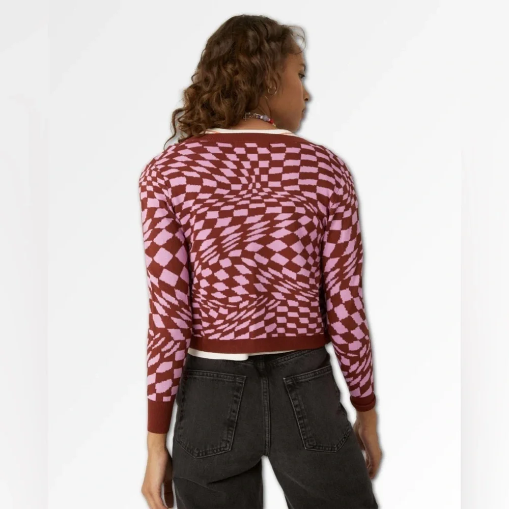 Daydreamer Wave Fitted Cardigan Size Small